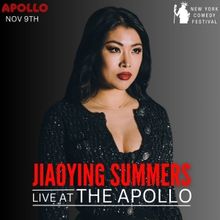Jiaoying Summers To Headline The Apollo As Part of the 19th Annual NEW YORK COMEDY FE
