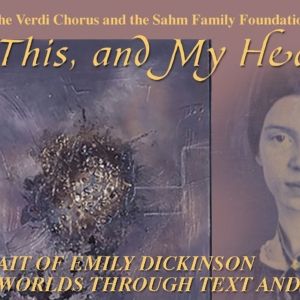 Verdi Chorus Performs THIS, AND MY HEART Next Month