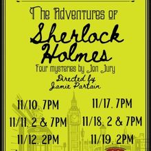 THE ADVENTURES OF SHERLOCK HOLMES Comes to Grant County Community Theater This Week