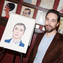 Photos: OUR TOWN's Jim Parsons Receives Sardi's Portrait