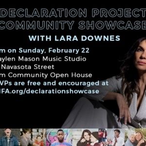 KMFA to Host THE DECLARATION PROJECT Community Showcase on February 22
