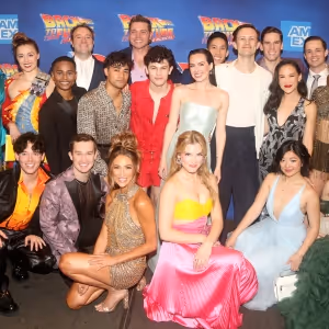 Photos: The Cast of BACK TO THE FUTURE Walks The Red Carpet For Their Gala…