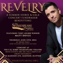 The Shakespeare Theatre Will Host Fundraising Concert Event Featuring Matt Doyle