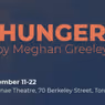 HUNGER to Open Alumnae Theatre's All-Canadian Female Playwright Season