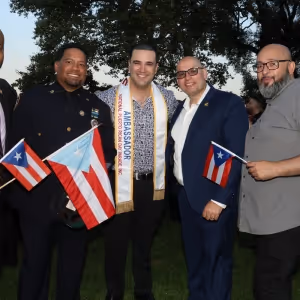 Photos: The Gracie Mansion Dressed Up To Celebrate The Puerto Rican Spirit