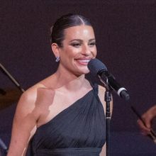 Photos: Lea Michele Makes Carnegie Hall Debut With Special Guests Jonathan Groff and