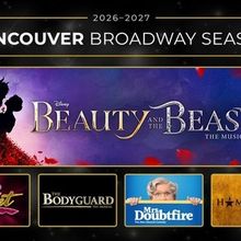 HAMILTON, BEAUTY AND THE BEAST And More Set for Broadway Across Canada 2026-2027 Seas
