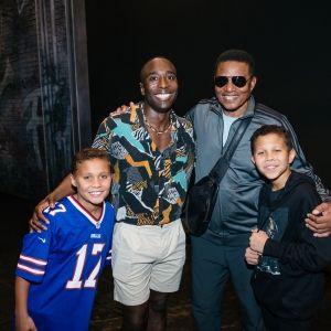 Photos: Jackie Jackson Visits MJ on Broadway