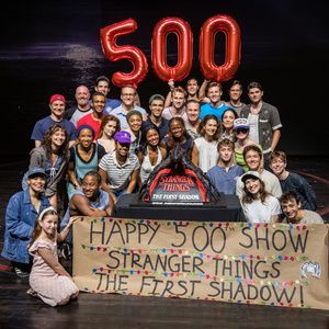 Photos: STRANGER THINGS: THE FIRST SHADOW Celebrates 500th Broadway Performance