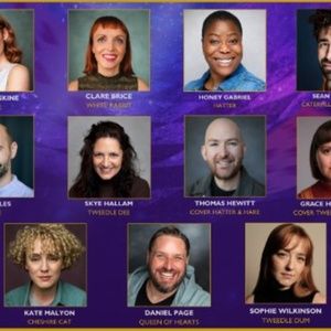 Cast Set For ALICE IN WONDERLAND at Riverside Studios and Soho Theatre Walthamstow