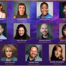 Cast Set For ALICE IN WONDERLAND at Riverside Studios and Soho Theatre Walthamstow
