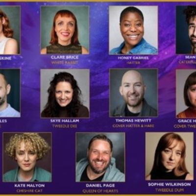 Cast Set For ALICE IN WONDERLAND at Riverside Studios and Soho Theatre Walthamstow
