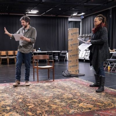 Photos: See Josh Radnor &amp; More in Rehearsals for THE ALLY at The Public Theater