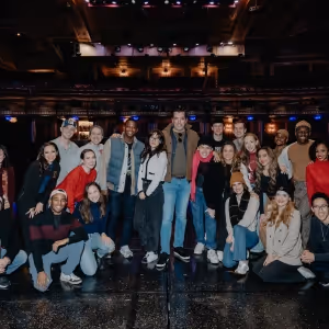 Photos: Zooey Deschanel and Jonathan Scott Visit BACK TO THE FUTURE on Broadway