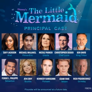 Christopher Sieber, Kennedy Kanagawa, and More Join the Cast of THE LITTLE MERMAID…