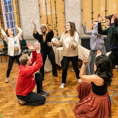 Photos: Frances McNamee, Rebecca Trehearn &amp; Kirsty Findlay in BALLAD LINES Rehearsals