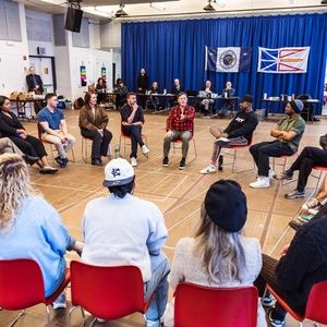 Photos: Jeannette Bayardelle, Andréa Burns and More in COME FROM AWAY Rehearsals at…