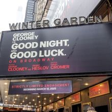 Up on the Marquee: GOOD NIGHT, AND GOOD LUCK