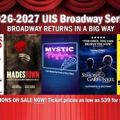 JERSEY BOYS, HADESTOWN & More to Launch UIS Broadway Series at Renovated Sangamon Aud