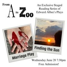 Exclusive Edward Albee Series Continues with MARRIAGE PLAY and FINDING THE SUN