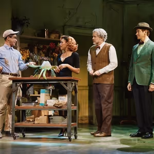 Photos: Nikki M. James, Jordan Fisher and Andy Karl in LITTLE SHOP OF HORRORS