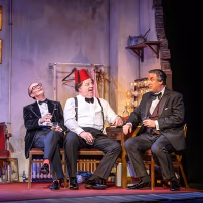 Photos: Steve Royle, Damian Williams, and Simon Cartwright in THE LAST LAUGH UK Tour