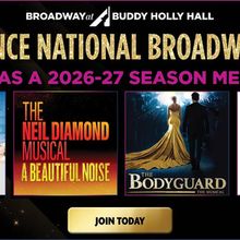 WAITRESS, A BEAUTIFUL NOISE Set For Broadway At The Buddy Holly Hall 2026–27 Season