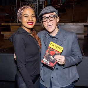 Photos: Brandi Carlile Stops By HADESTOWN On Broadway
