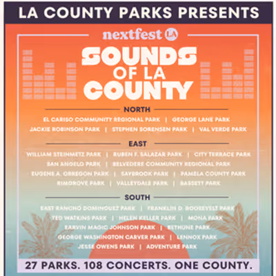 SOUNDS OF LA COUNTY To Host Free Summer Concert Series In LA Parks