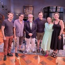 Famed Writer Jeffery Hatcher Attends His Adaptation Of DIAL M FOR MURDER At Bay Stree