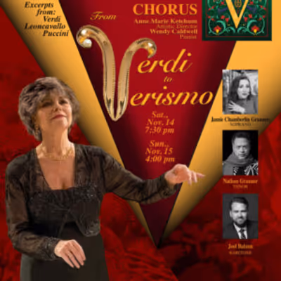 The Verdi Chorus to Present FROM VERDI TO VERISMO