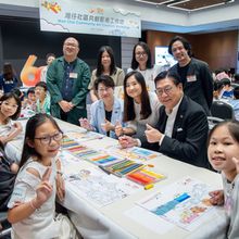 HKTDC Marks 60th Anniversary With Community Mega Artwork Created by 100 Students