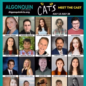 Cast Set For CATS at Algonquin Arts Theatre