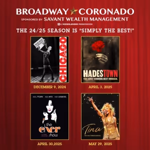 HADESTOWN, CHICAGO, and More Set For Broadway at the Coronado 2024-25 Season