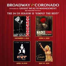 HADESTOWN, CHICAGO, and More Set For Broadway at the Coronado 2024-25 Season