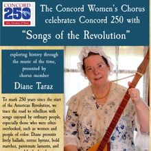 Concord Women's Chorus To Present SONGS OF THE REVOLUTION