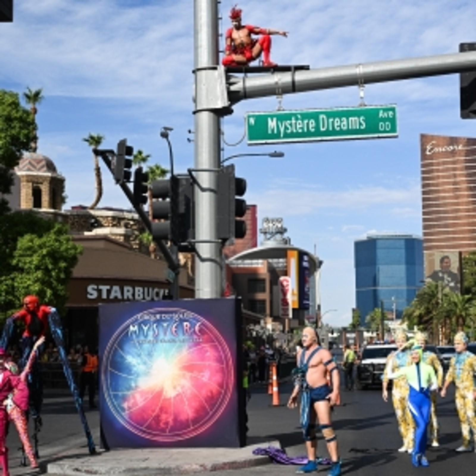 Cirque Du Soleil Celebrated With Newly Named Street, “Mystere Dreams Ave,” On The