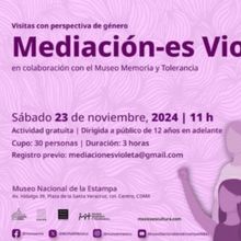 Mediación-es Violeta Ofrecerá Diversas Actividades Con Perspectiva De Género