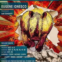 RHINOCEROS Comes to the Pavilion Theatre in October