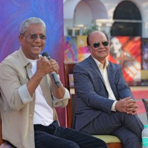 Photos: Actor Adil Hussain In Conversation With Sayed Mohd And More At Rama’s Bharat…