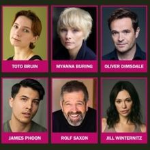 Full Cast Set for UK Premiere of STAGE KISS at Hampstead Theatre