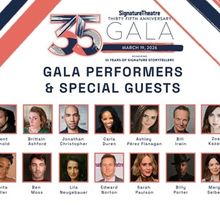Signature Theatre Reveals Performers and Special Guests For 35th Anniversary Gala