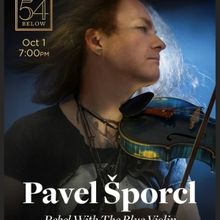 Czech Violin Star Pavel Šporcl Debuts at 54 Below
