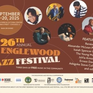 26th Anniversary Englewood Jazz Festival Set For September