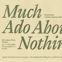 MUCH ADO ABOUT NOTHING to Launch Oberonis Latino Shakespeare Company in Bilingual LA 
