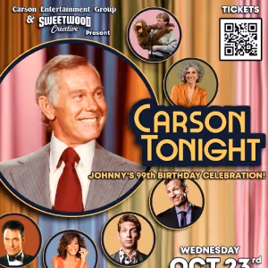 Carson Tonight Celebrates Johnny Carson on His 99th Birthday