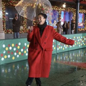 Photos: Ashley Park, Brandy & Alex Newell Rehearse for the Macy's Thanksgiving Day Parade