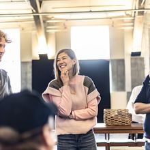 Photos: Rosamund Pike and More in Rehearsal For INTER ALIA