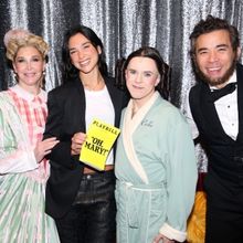 Photos: Dua Lipa Visits OH, MARY! on Broadway