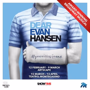 DEAR EVAN HANSEN Will Open in Cape Town in 2025